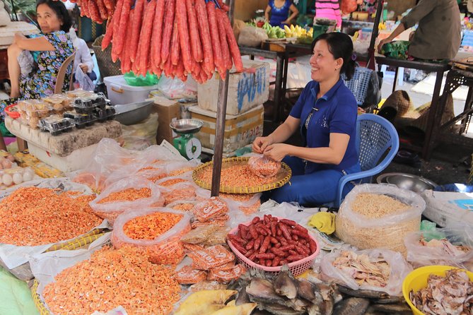 Saigon Unseen and Food Tour by Motorbike - Banh mi, grilled banana, and a cup of vớt coffee