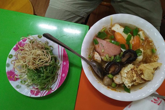 Saigon Vegetarian Tour by Motorbike and Scooter - A floating market and the city’s working waterways