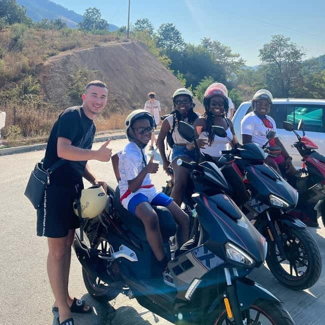 Sarande: Blue Eye Motorbike Tour - Reaching the Blue Eye spring