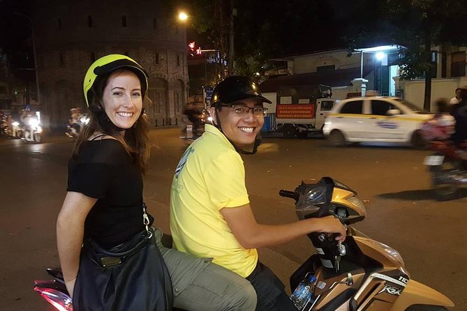 Small-group motorbike sightseeing and food tour in Hanoi - West Lake coffee gives the ride a pause