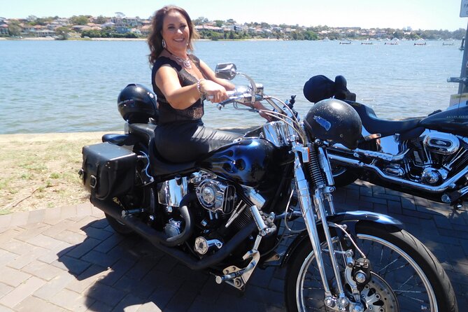 The 3 Bridges Harley Tour - see the main iconic bridges of Sydney on a Harley - Gladesville Bridge and the Parramatta River