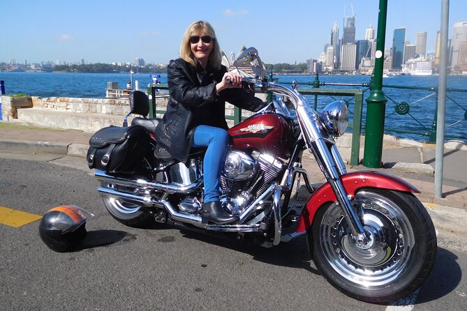 The 3 Bridges Harley Tour - see the main iconic bridges of Sydney on a Harley - Anzac Bridge and the final stretch