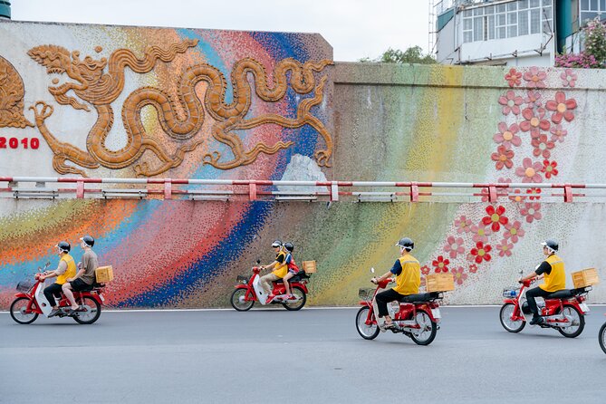Vintage Motorbike Tour | Historic City Tour with Lunch Included - Hữu Tiệp Lake and the downed B-52